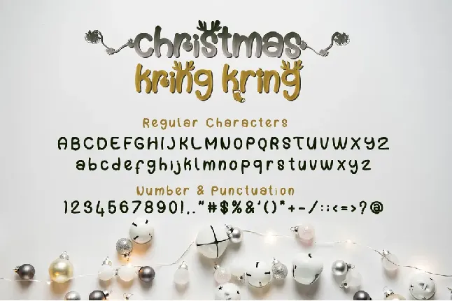 Christmas Kring-kring font