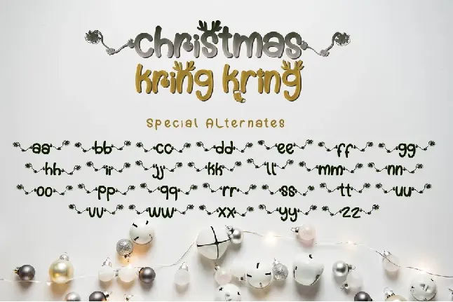 Christmas Kring-kring font