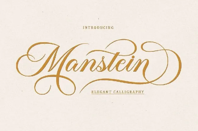 Manstein font