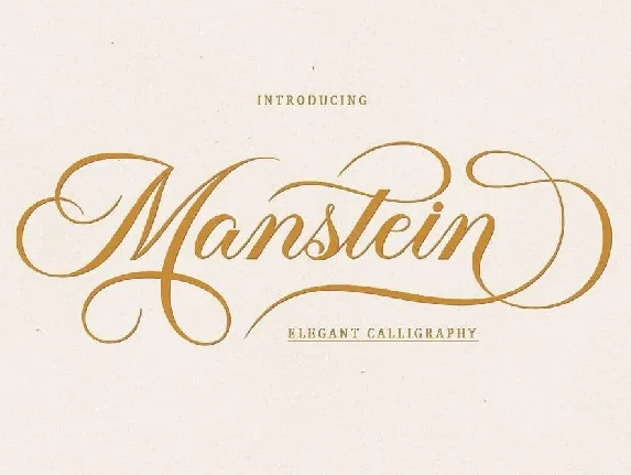 Manstein font