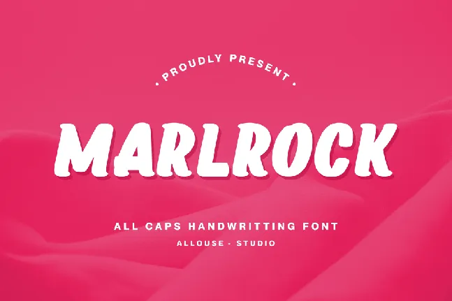 Marlrock font