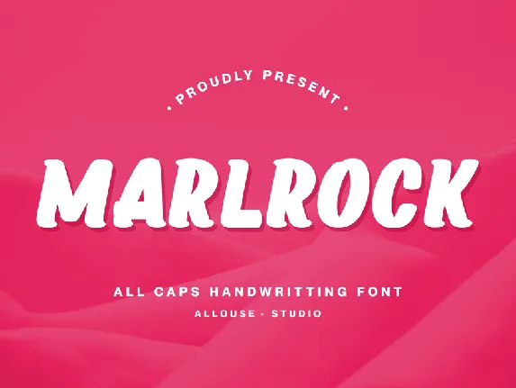 Marlrock font