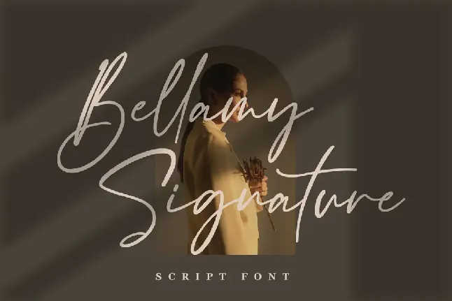 Bellamy Signature Script font