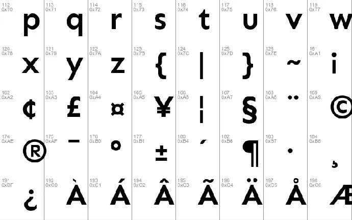 Sen font