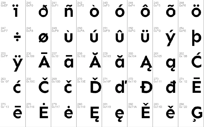 Sen font