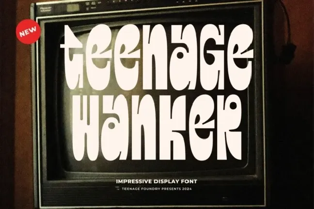 Teenage Wanker font