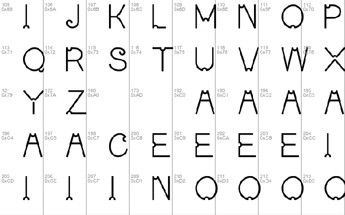 Fatcat font