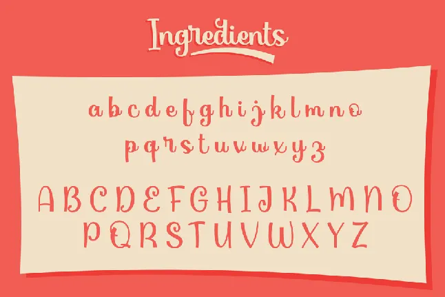 Orange Juice Demo font