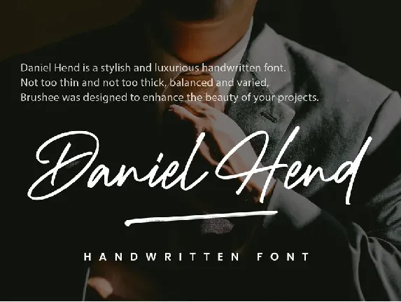 Daniel Hend font