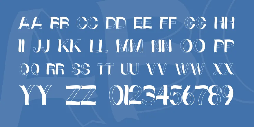 Curly Ribbons font