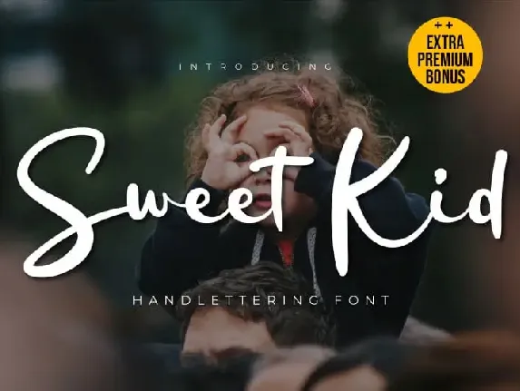 Sweet Kid Script font