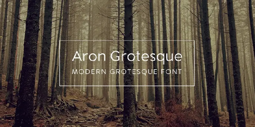 Aron Grotesque font