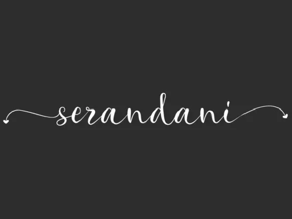 Serandani font