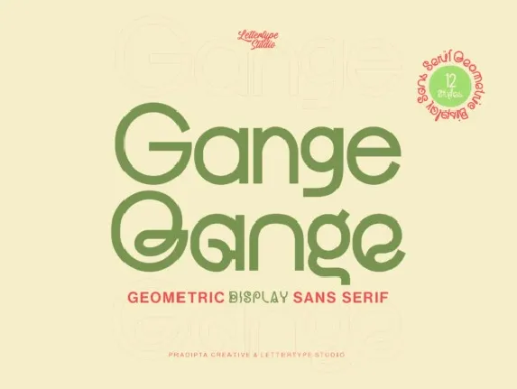 Gange font