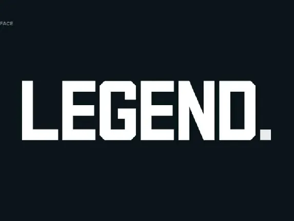 Legend font