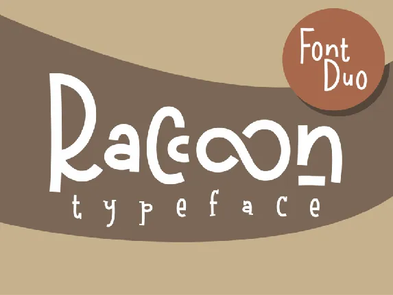 Raccoon Demo font