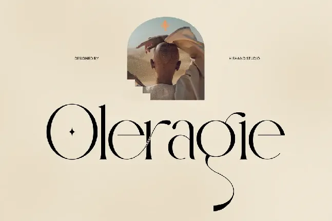 Oleragie font