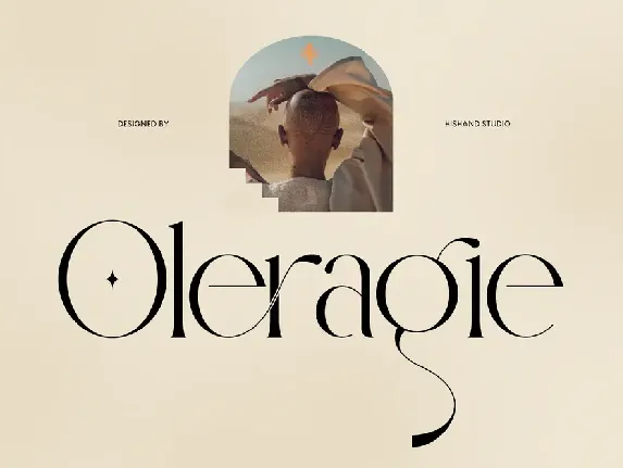 Oleragie font