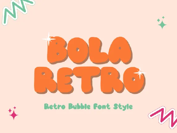 Bola Retro font