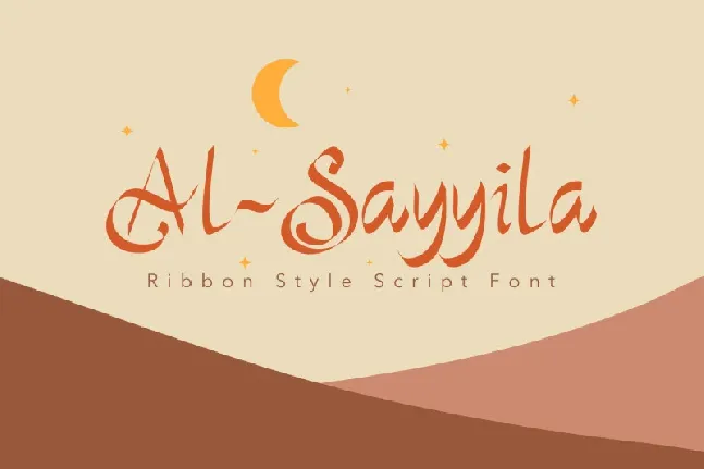 Al-Sayyila font