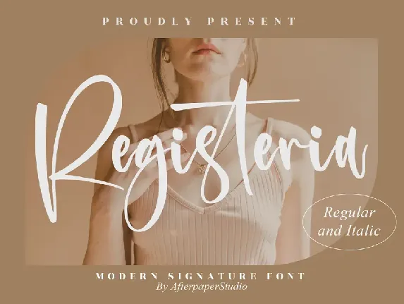 Registeria font