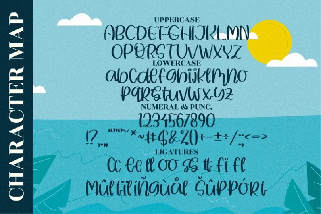 Summer Beach font