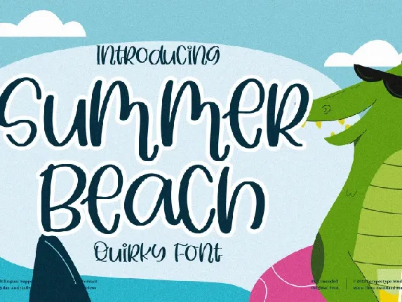 Summer Beach font