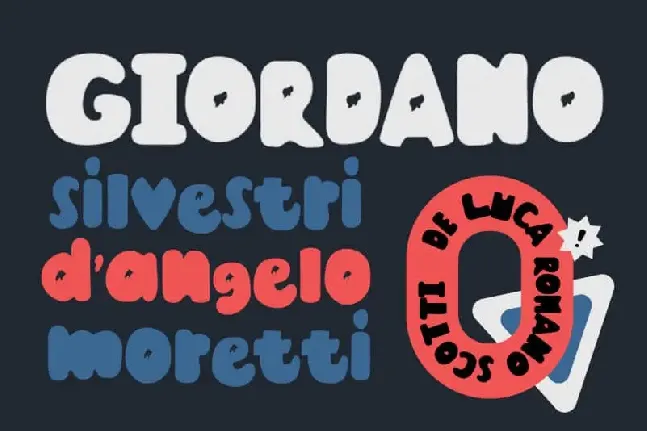 Delmano Morelli Display font