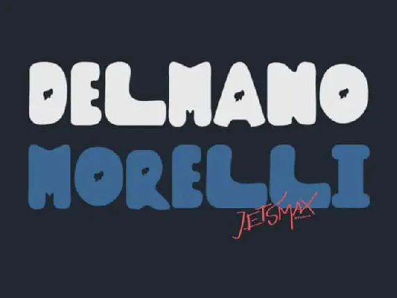 Delmano Morelli Display font