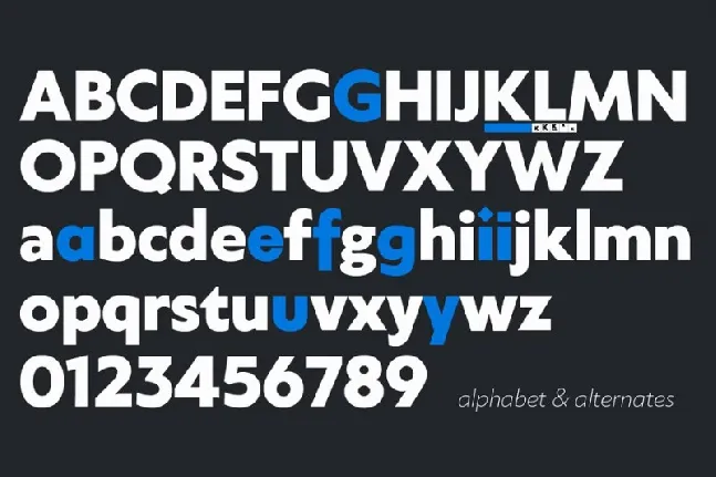 Klein Family font