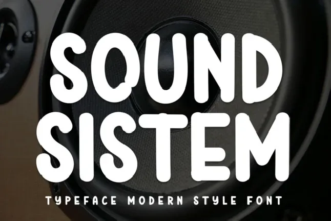 Sound Sistem Script font