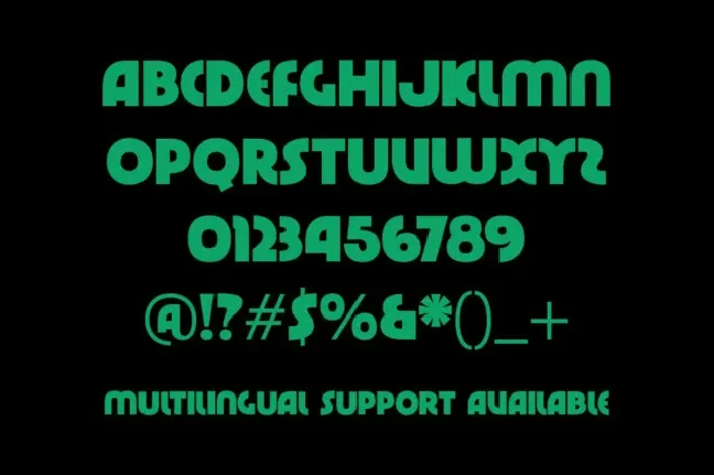 Teenage Garde font