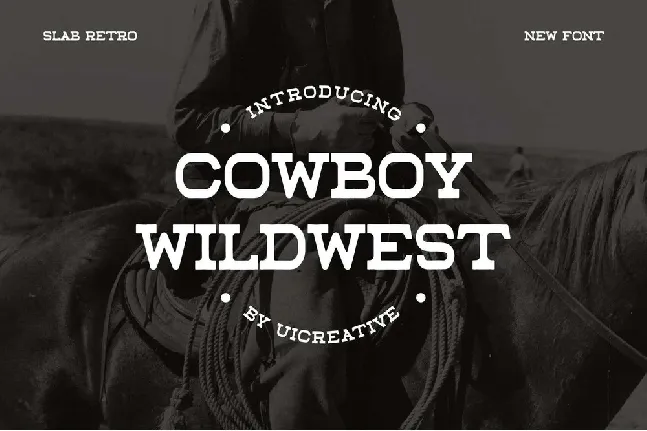 Cowboy Wildwest font