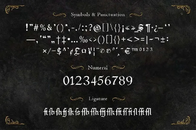 Draculie font