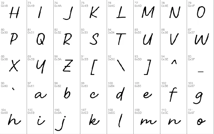 Ghouline font