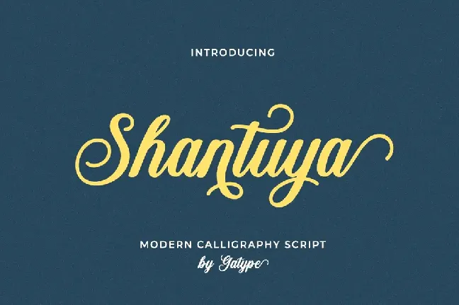 Shantuya font