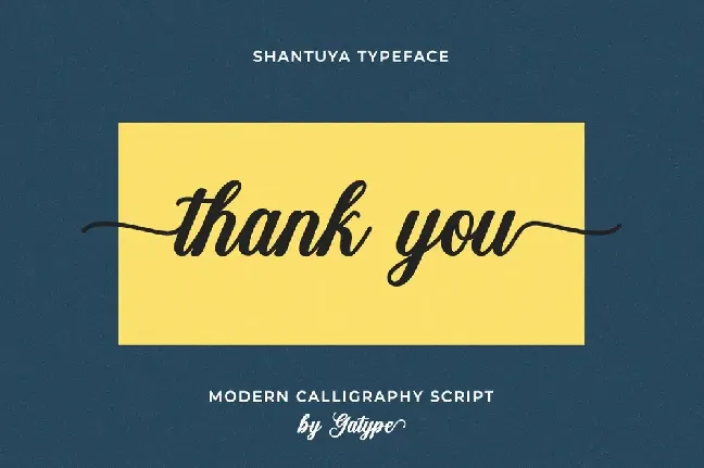 Shantuya font