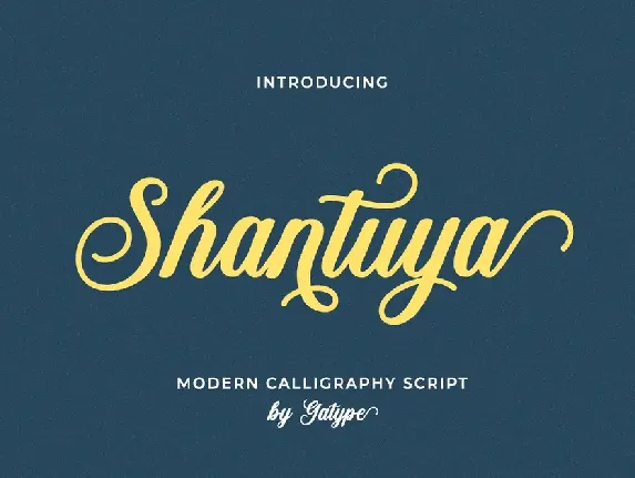 Shantuya font