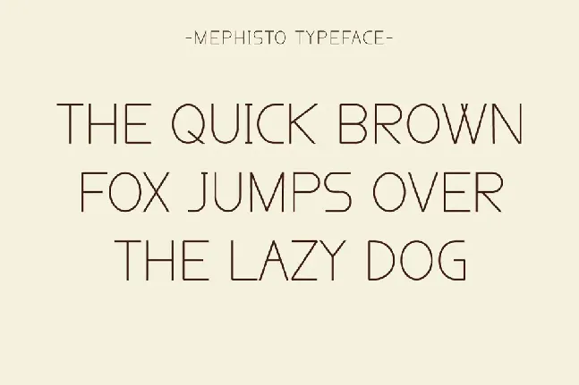 Mephisto font