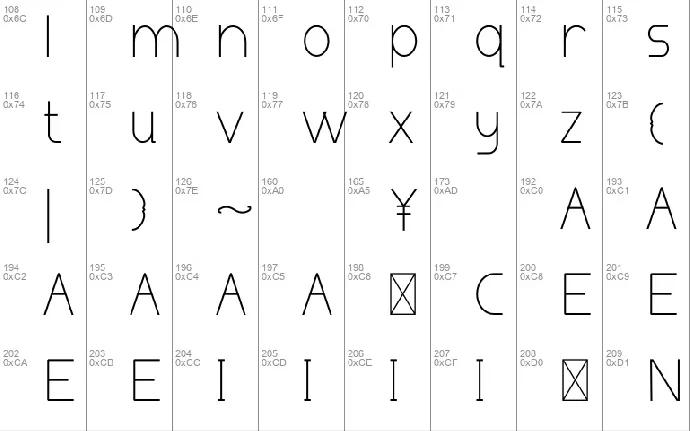 Mephisto font