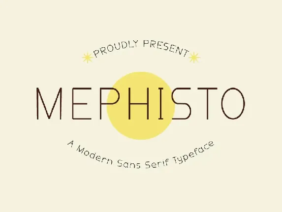 Mephisto font