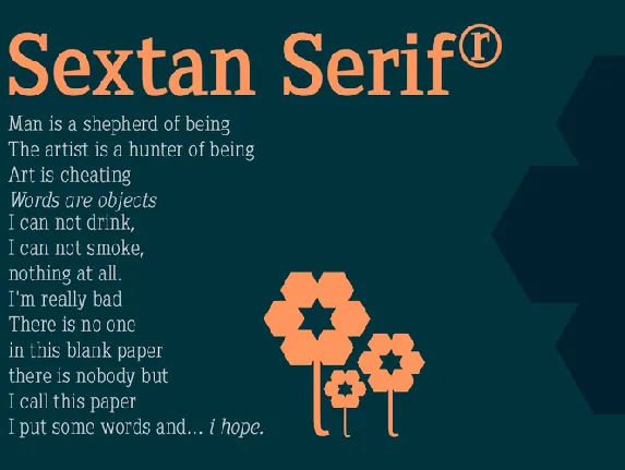 Sextan font