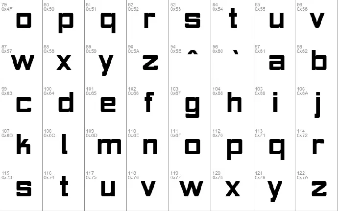 Makhina font