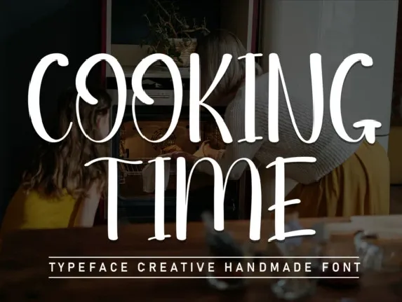 Cooking Time font