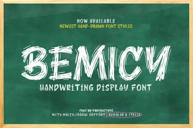 Bemicy font