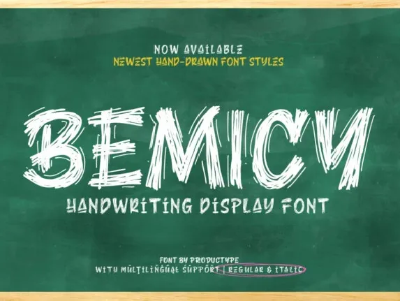 Bemicy font