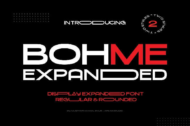 Bohme font