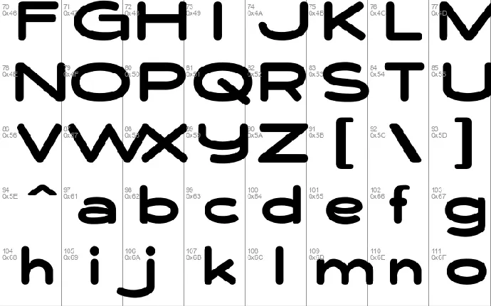 Bohme font