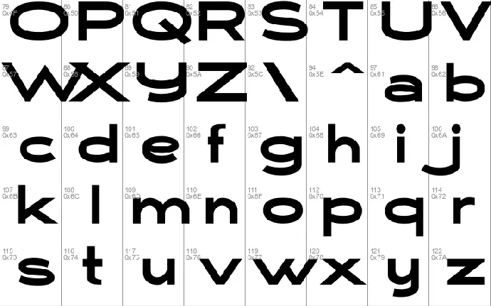 Bohme font