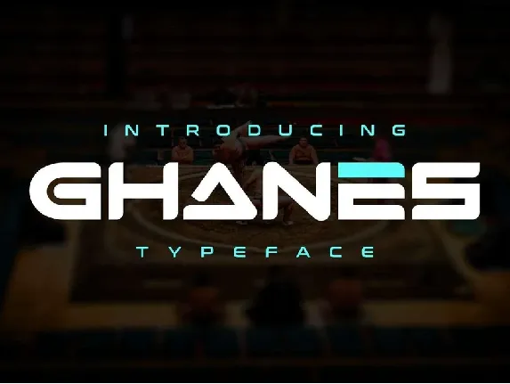 Ghanes font